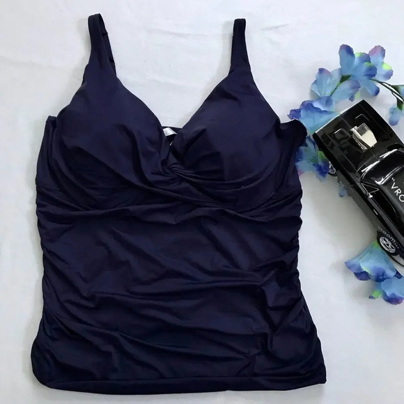 Anne Cole NWT 2 Piece Swimwear Women 24W - Picture 2 of 15